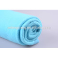 Fabrication propre Fibre de haute qualité teint en couleur solide Hot Selling Winter Baby Blanket Fabricants Chine